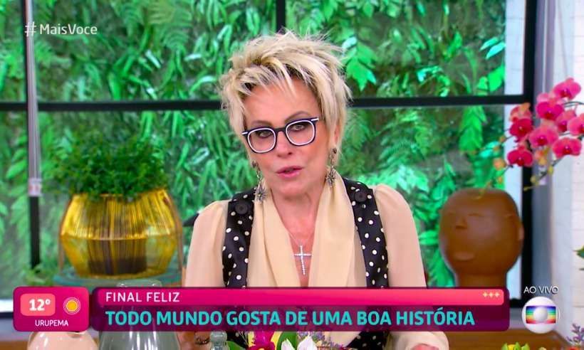 Ana Maria Braga. Foto: Reprodução/Globo